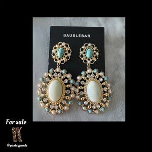 NWT BaubleBar Tasma Turquoise Drop Earrings
